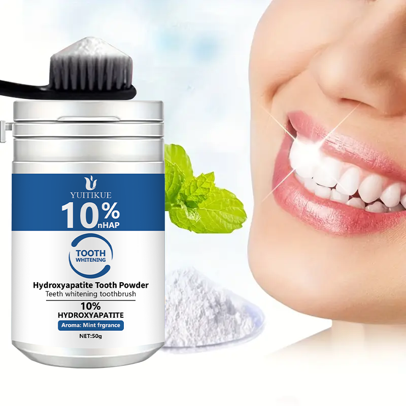 Teeth Whitening Q&M - YUTIKUE 10% nHAP Tooth Powder 50g