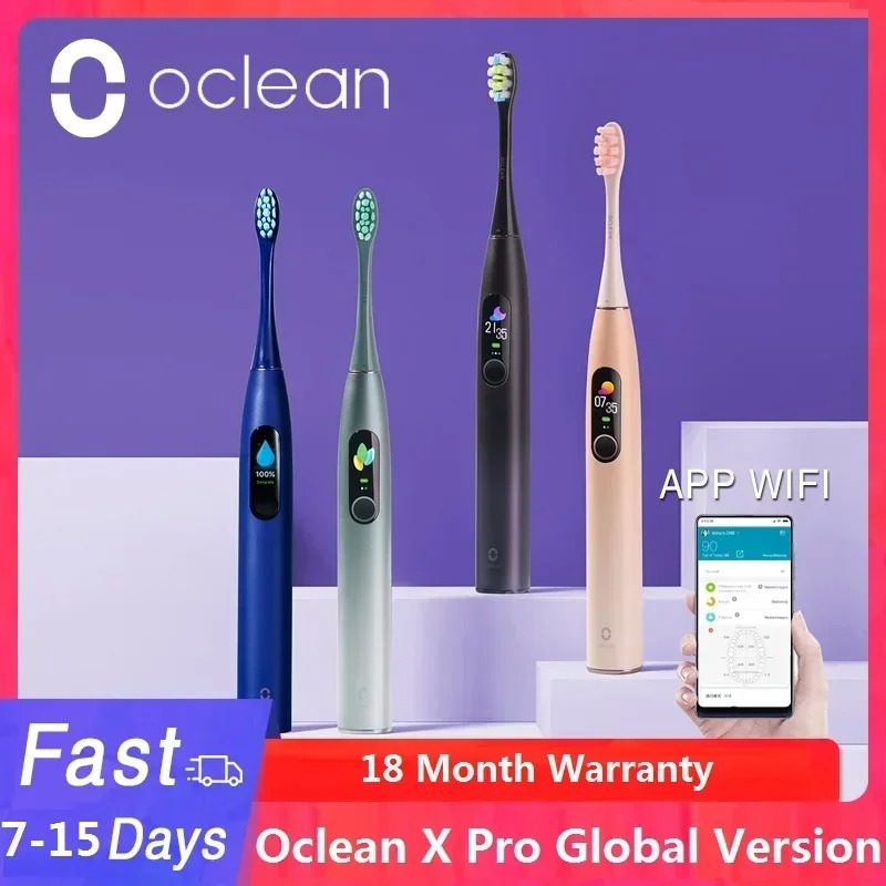 Teeth Whitening Toothbrush - Oclean X Pro Sonic Electric Toothbrush