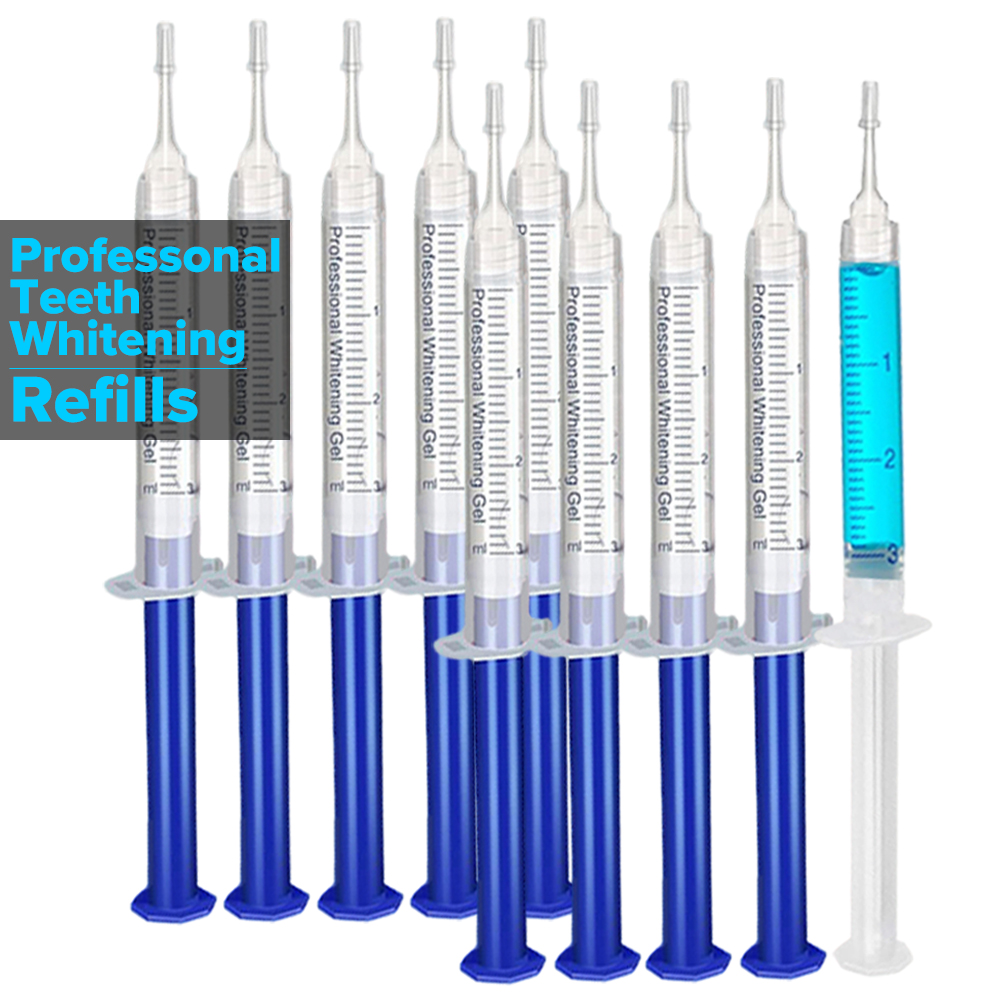 Teeth Whitening Q&M - Teeth Whitening Gel Refill Syringe Tooth