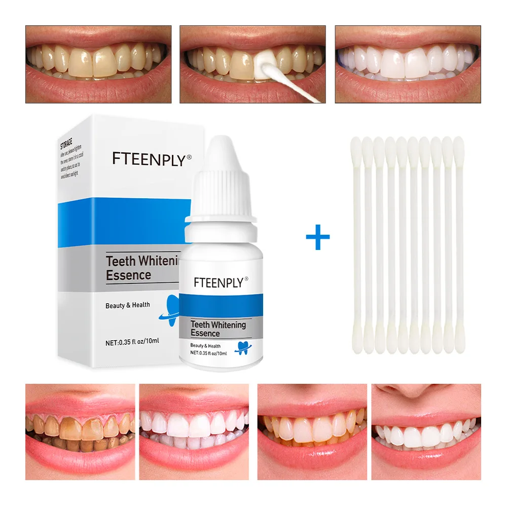 Teeth Whitening Q&M - FTEENPLY Teeth Whitening Essence Powder Oral