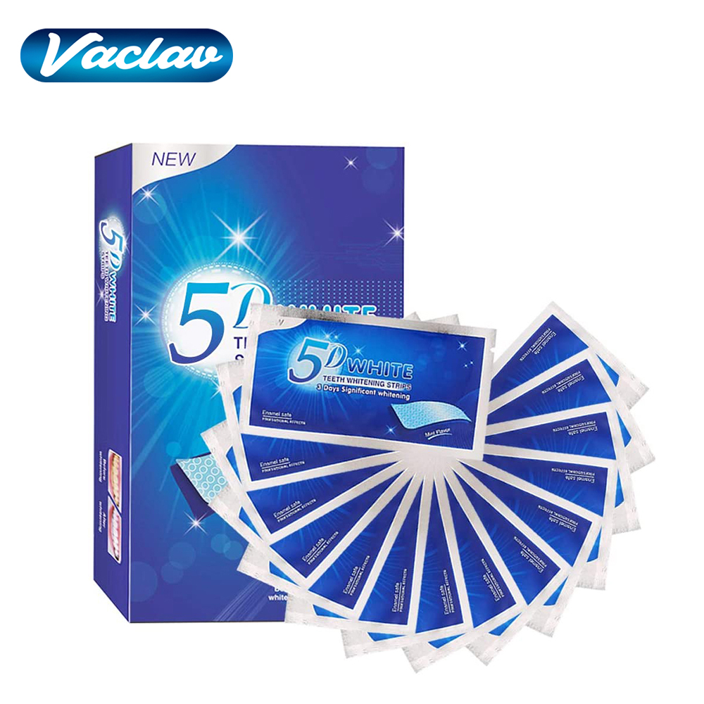 Teeth Whitening Q&M - 5D White Teeth Whitening Strip Whitening