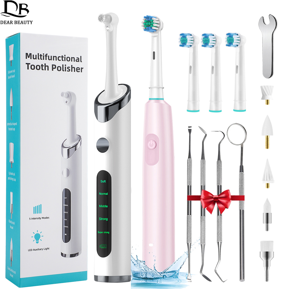 Electric Tooth Polisher Dental - Teeth Whitening Toothbrush ulasan dan harga