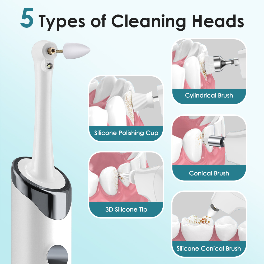 Electric Tooth Polisher Dental - Teeth Whitening Toothbrush ulasan dan harga