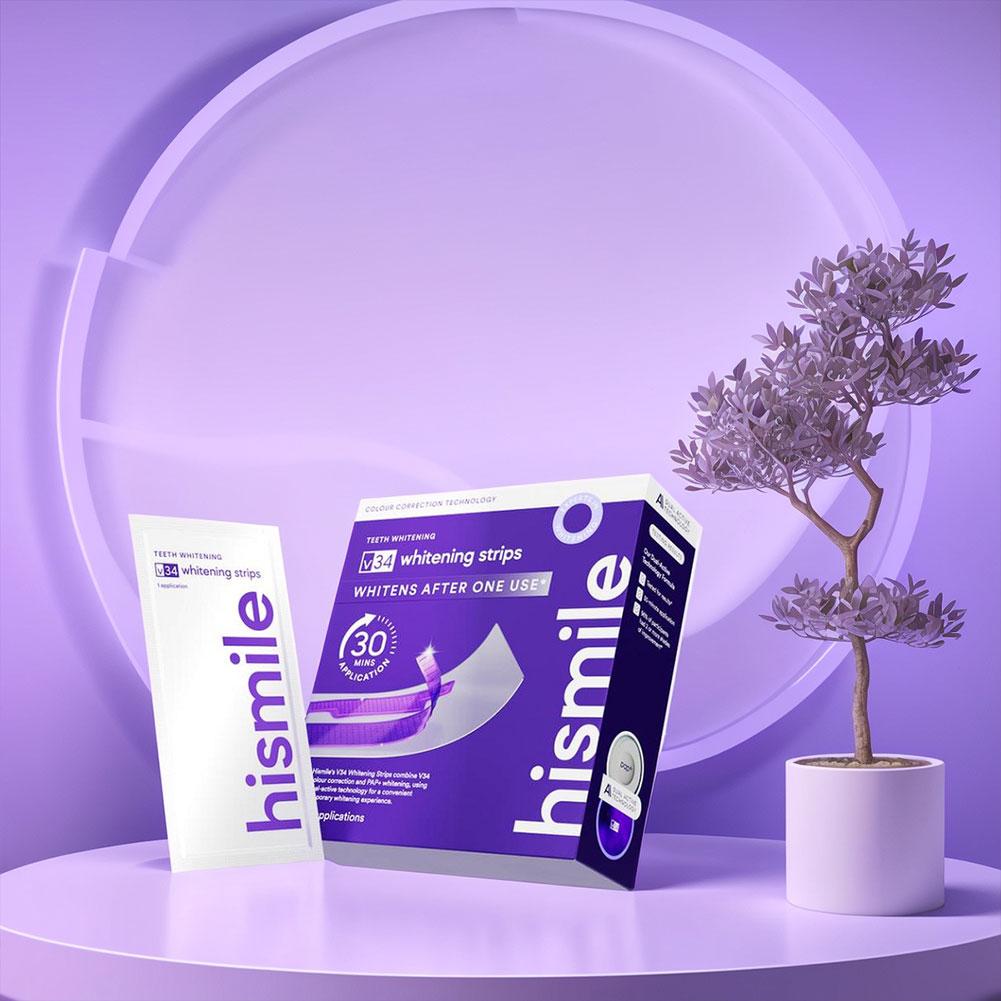 Purple Teeth Whitening Strips  - Teeth Whitening Street ulasan dan harga