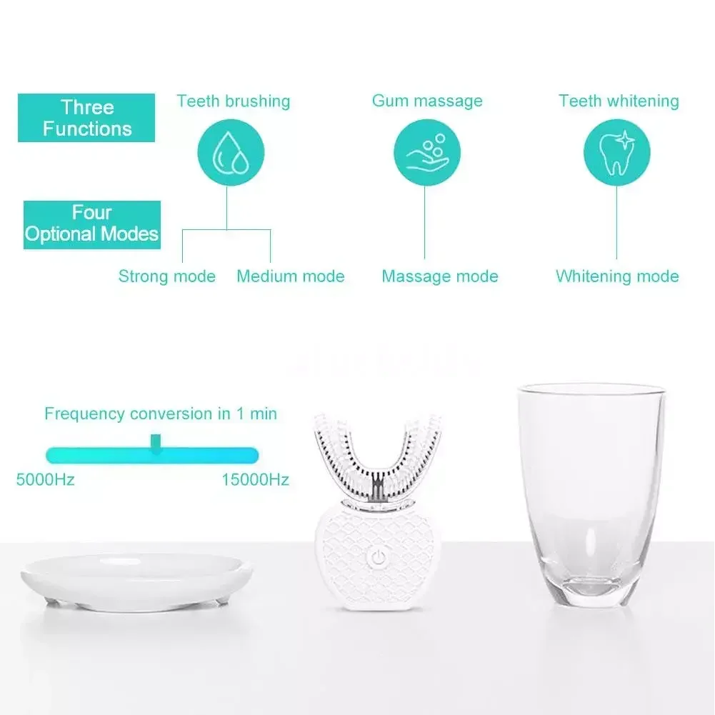 Ultrasonic Electric Toothbrush - Teeth Whitening Toothbrush ulasan dan harga