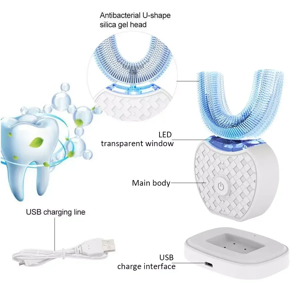Ultrasonic Electric Toothbrush - Teeth Whitening Toothbrush ulasan dan harga