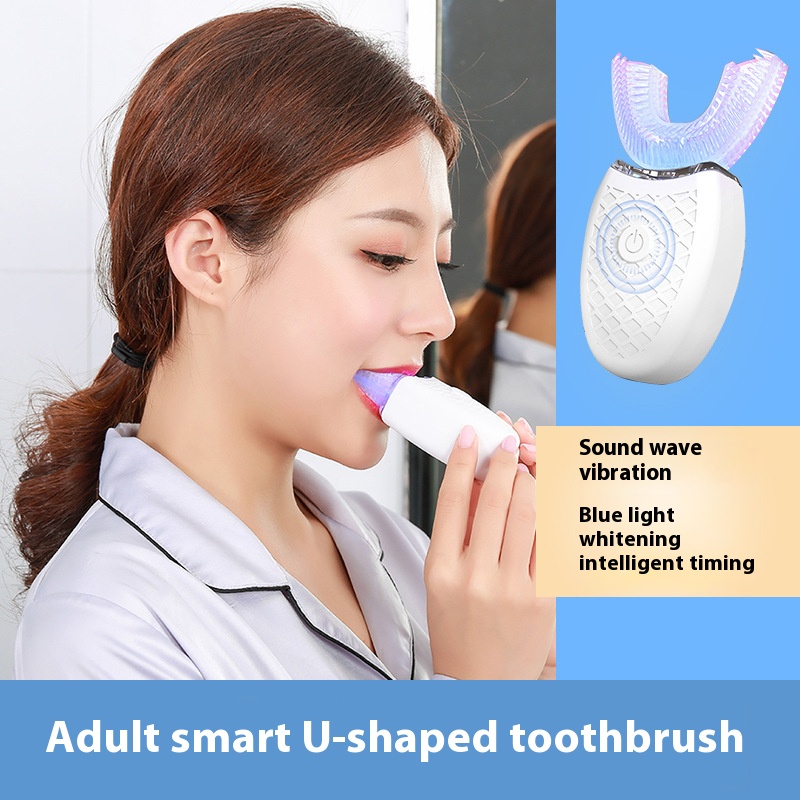 Electric U-Shaped Toothbrush f - Teeth Whitening Vape ulasan dan harga