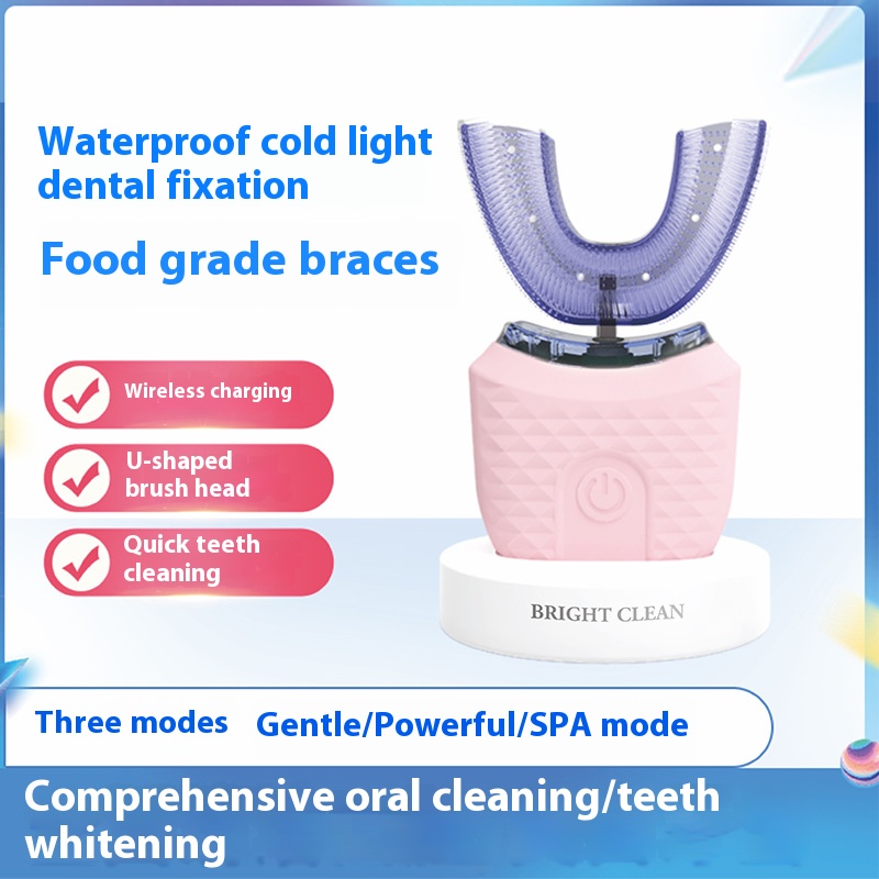 Electric U-Shaped Toothbrush f - Teeth Whitening Vape ulasan dan harga