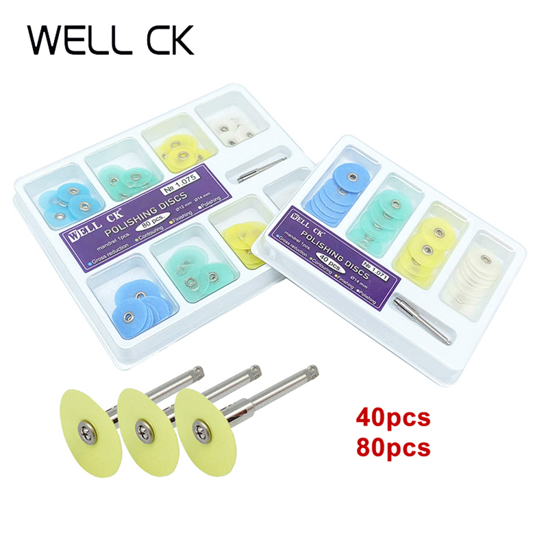 WELL CK 40/80Pcs Dental Polish - Teeth Whitening Home ulasan dan harga