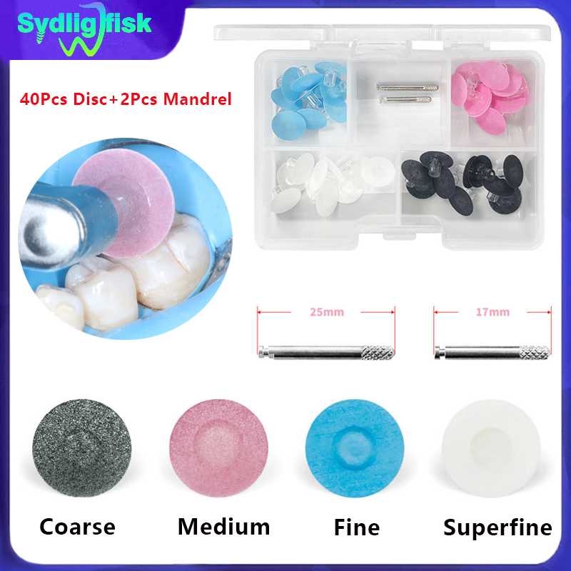 40Pcs Dental Polishing Disc Co - Teeth Whitening Home ulasan dan harga