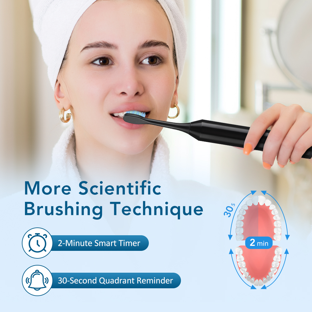 Electric Sonic Toothbrush 2-Mi - Teeth Whitening Toothbrush ulasan dan harga