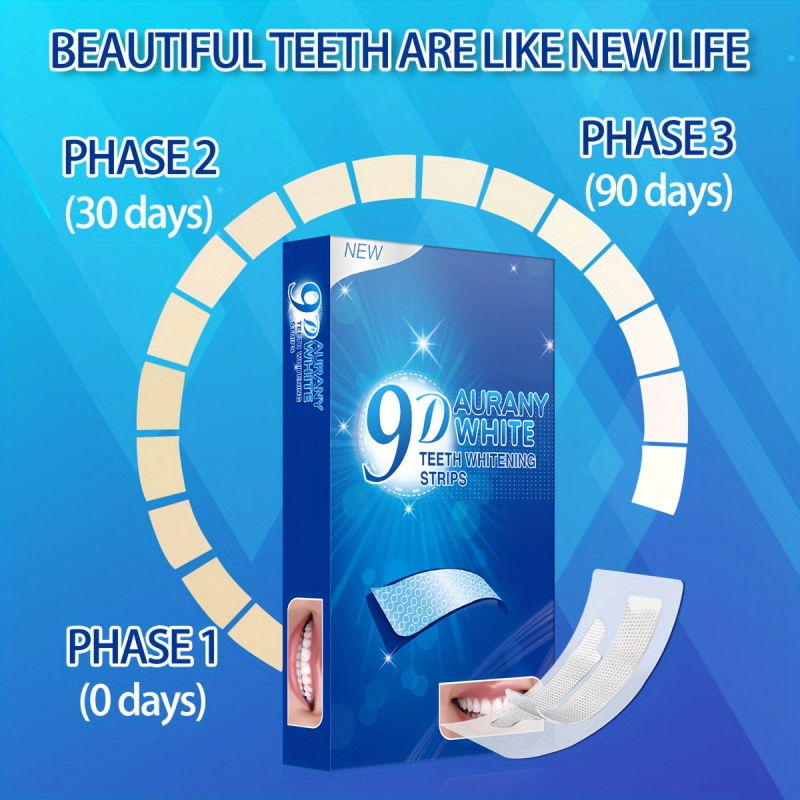 21 Pairs of 9D Aurany White Te - Teeth Whitening Q&M ulasan dan harga