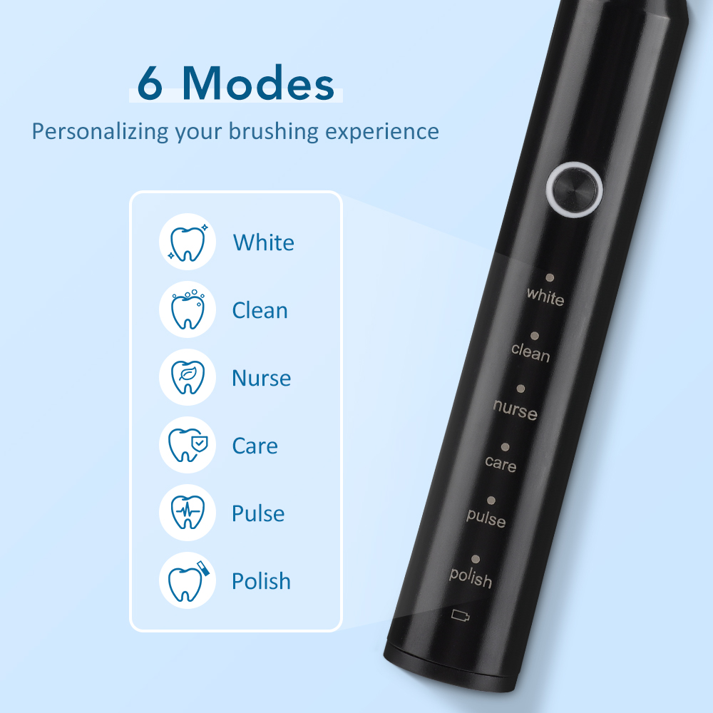 Rechargeable Electric Toothbru - Teeth Whitening Toothbrush ulasan dan harga