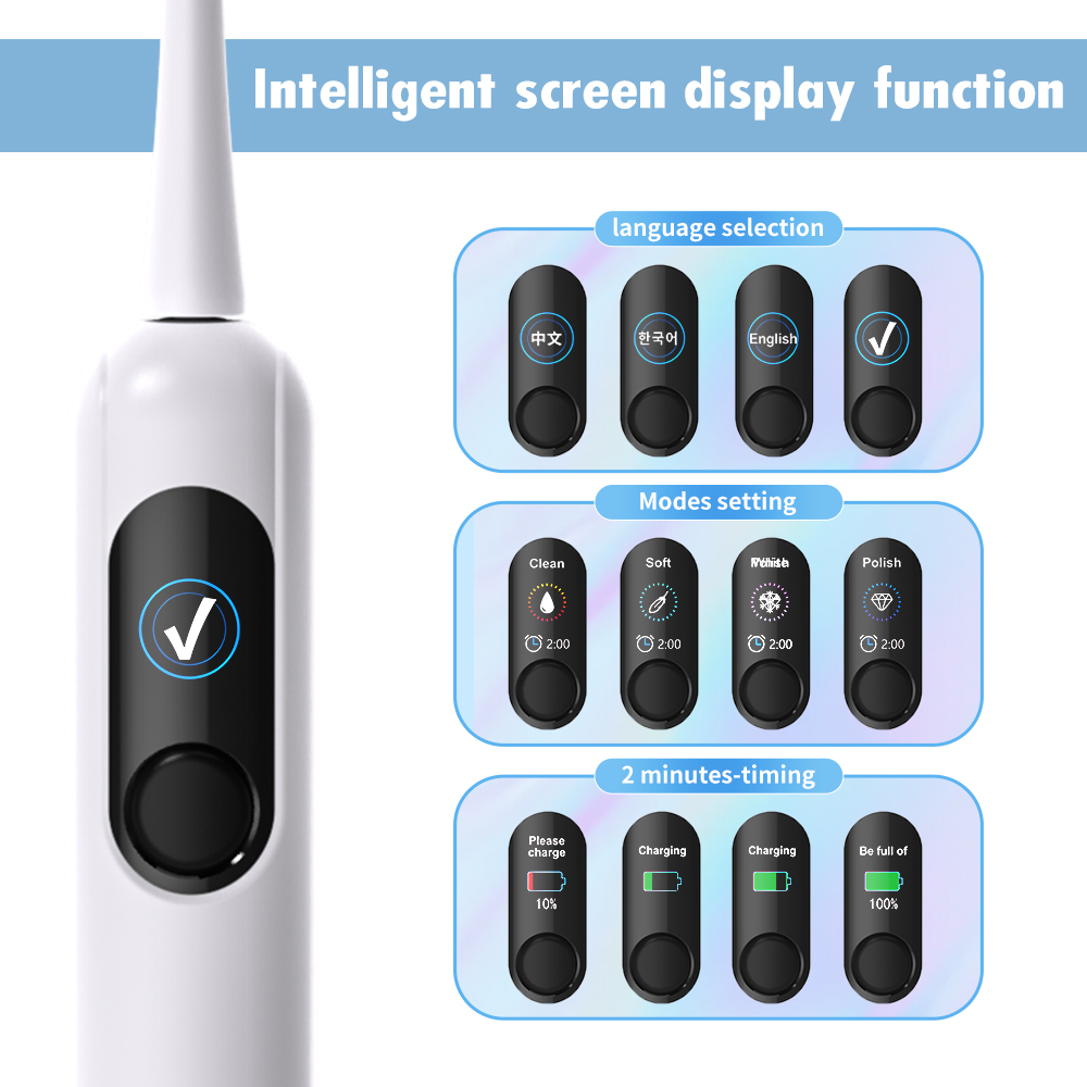 X800-U Electric Toothbrush USB - Teeth Whitening Toothbrush ulasan dan harga