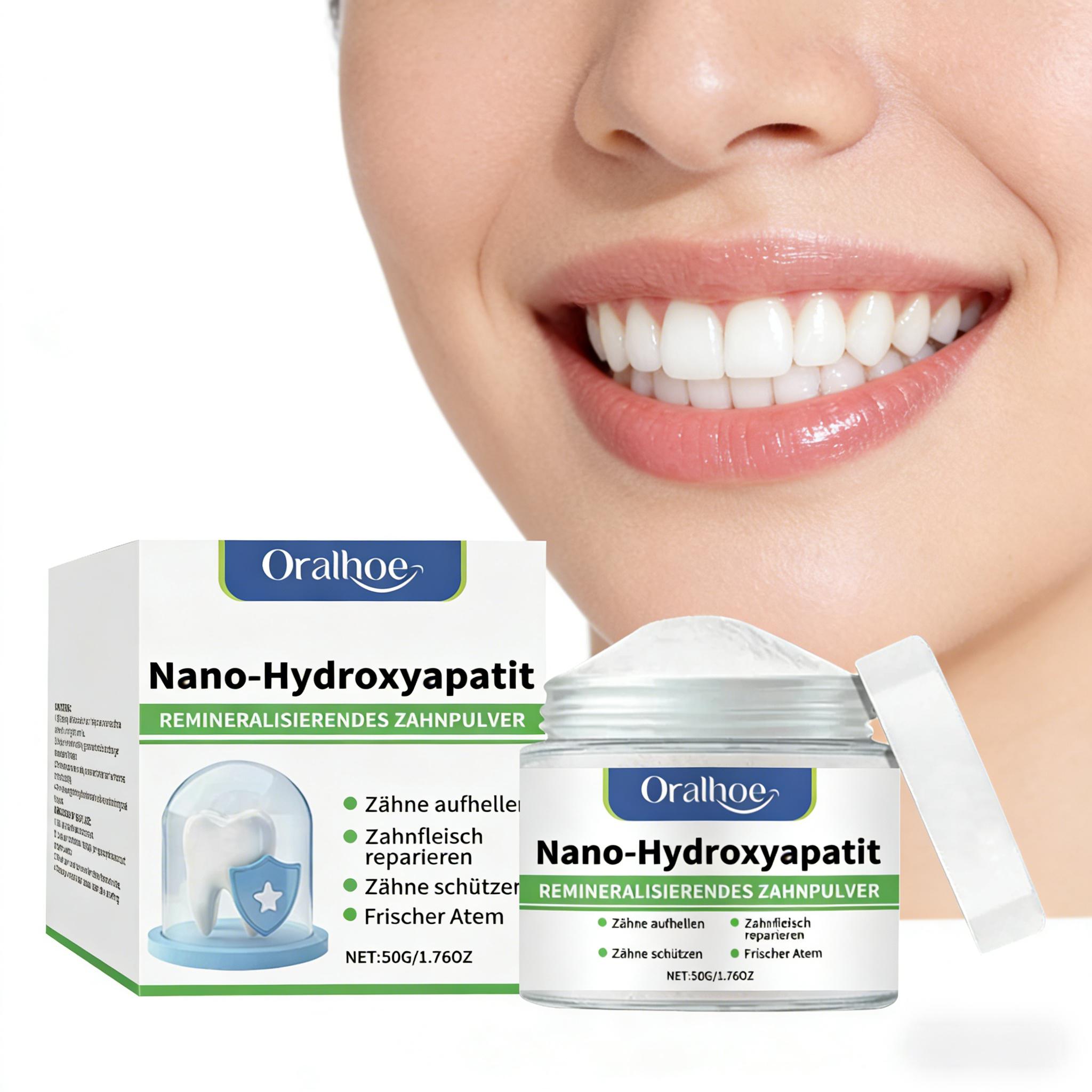 Oralhoe Whitening Tooth Powder - Teeth Whitening Q&M ulasan dan harga