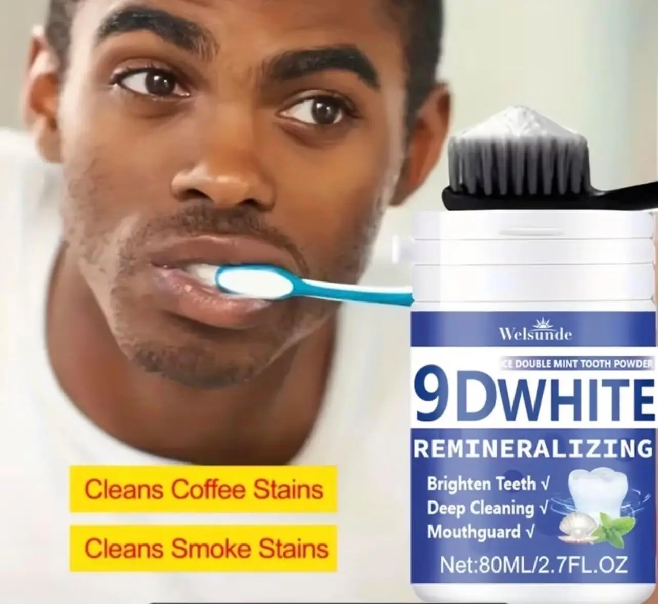 9D White Remineralizing Hydrox - Teeth Whitening Q&M ulasan dan harga