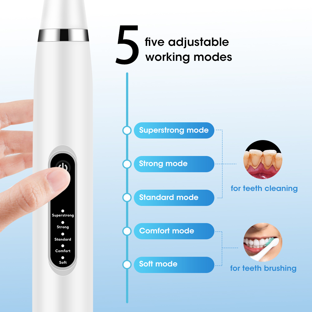 Electric Sonic Dental Calculus - Teeth Whitening Home ulasan dan harga