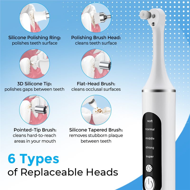 A83G-LED Light Rechargeable El - Teeth Whitening Toothbrush ulasan dan harga