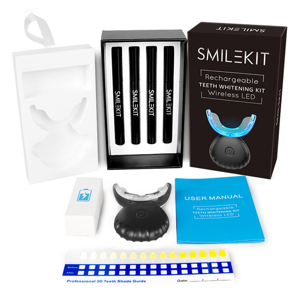 Dental Teeth Whitening Kit Min - Teeth Whitening Q&M ulasan dan harga