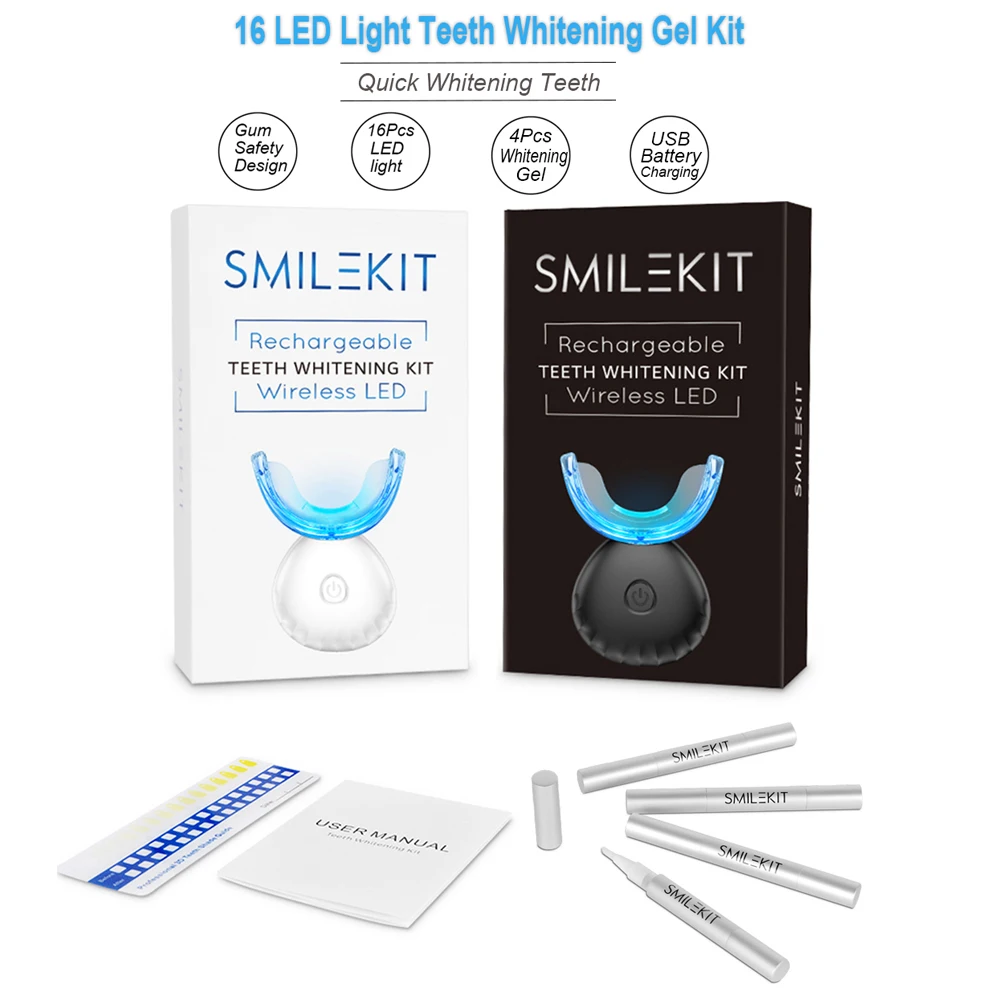 Dental Teeth Whitening Kit Min - Teeth Whitening Q&M ulasan dan harga