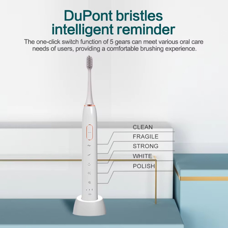 Sonic Electric Toothbrush with - Teeth Whitening Toothbrush ulasan dan harga