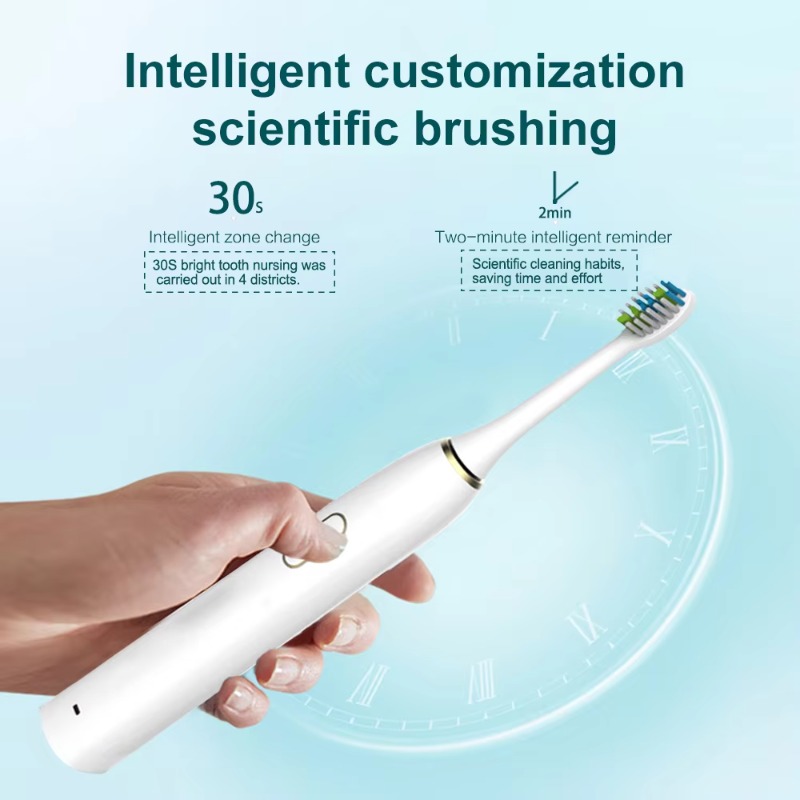 Sonic Electric Toothbrush with - Teeth Whitening Toothbrush ulasan dan harga