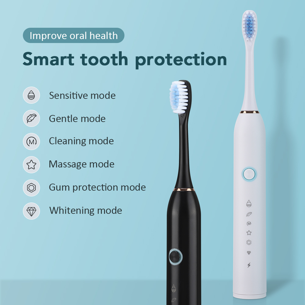 Electric Sonic Toothbrush Rech - Teeth Whitening Toothbrush ulasan dan harga