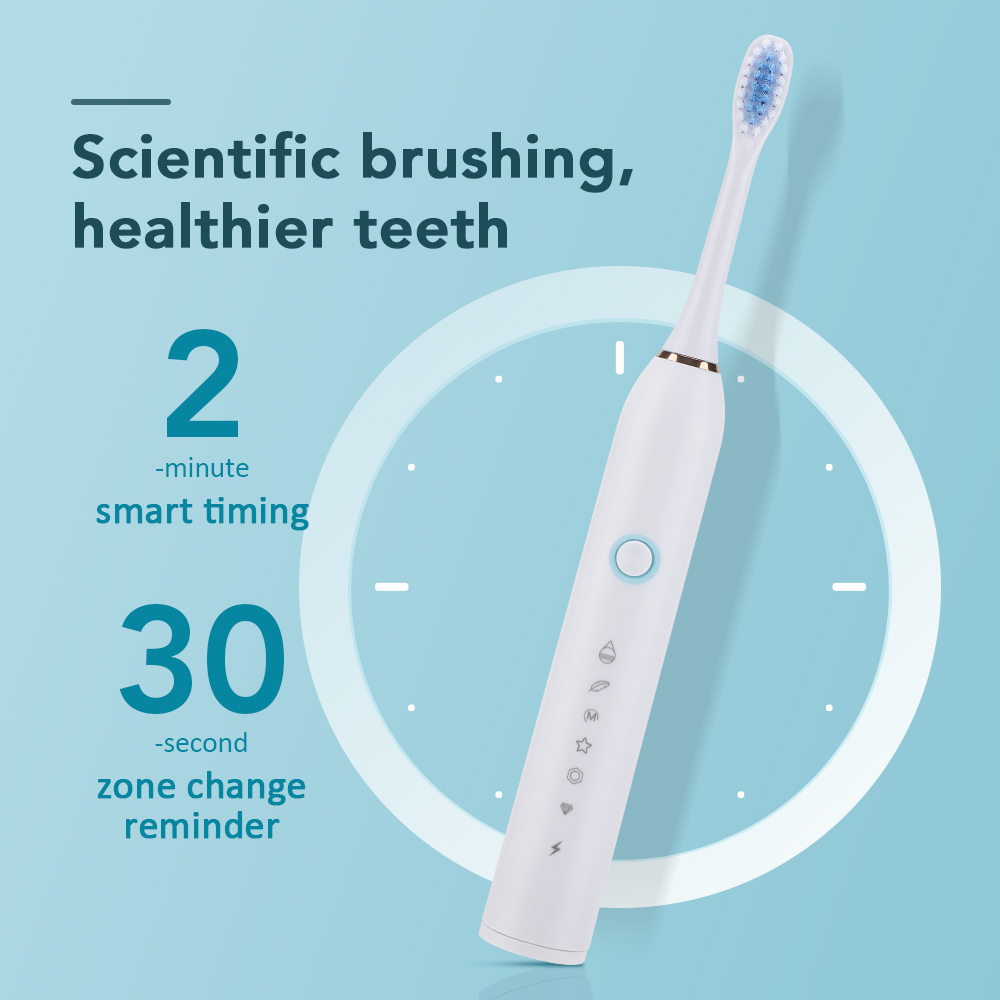 Electric Sonic Toothbrush Rech - Teeth Whitening Toothbrush ulasan dan harga