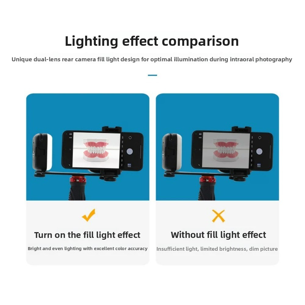 Dental Photography Light, Blue - Teeth Whitening Vape ulasan dan harga