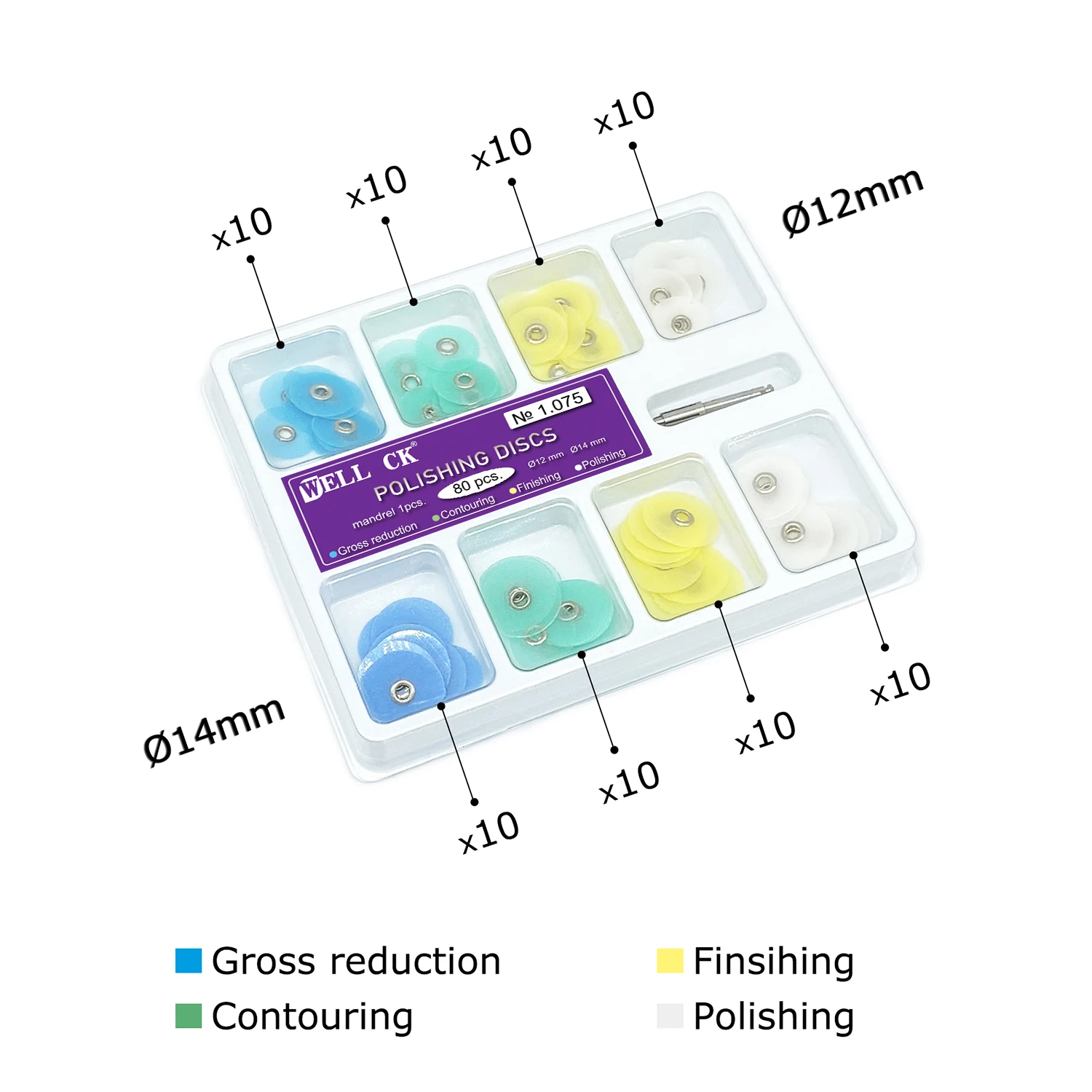 WELLCK Dental Polishing Discs  - Teeth Whitening Home ulasan dan harga
