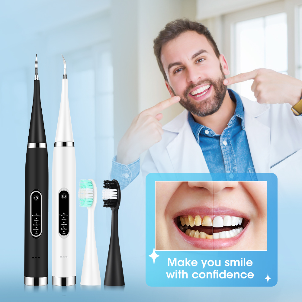Electric Teeth Cleaner Sonic D - Teeth Whitening Toothbrush ulasan dan harga