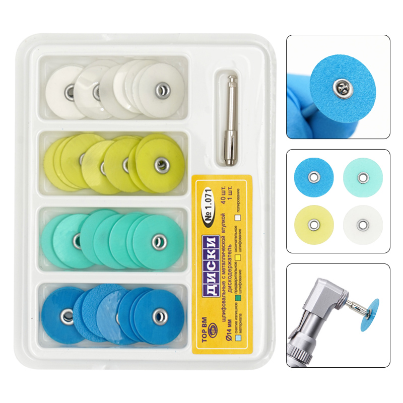 40Pcs/Box Dental Polishing Dis - Teeth Whitening Home ulasan dan harga