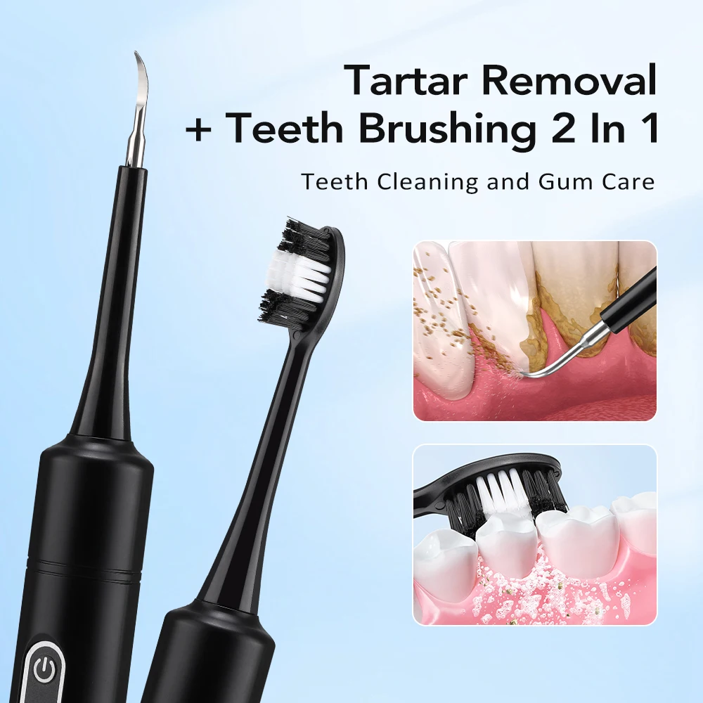 Electric Sonic Vibration Denta - Teeth Whitening Home ulasan dan harga